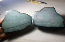 琳轩赌石天然缅甸翡翠原石毛料玉石直播拍卖老坑莫西沙明料种老