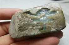 琳轩赌石天然缅甸翡翠原石毛料玉石直播拍卖南齐开窗冰料冰感足