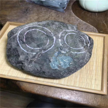 琳轩缅甸翡翠原石毛料玉石直播拍卖老坑南齐开窗手镯料