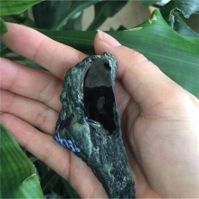 琳轩缅甸翡翠原石毛料玉石直播拍卖莫西沙墨翠戒面级