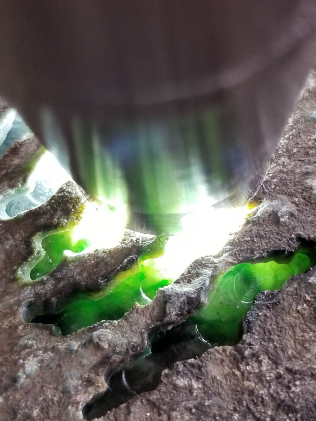 秒杀价5999得新货3.65公斤实力老坑南齐精品开口色料这料