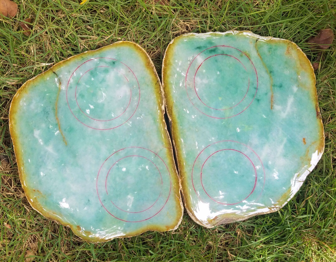 特价8800得莫西沙精品改口手镯料4.05公斤种超级老玉质超