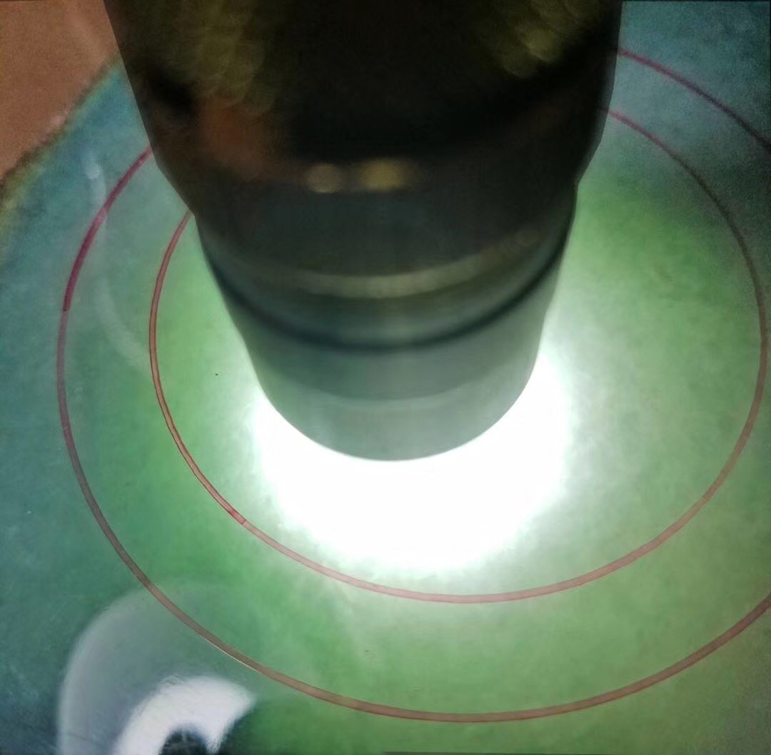 老坑莫西沙精品手镯料4.4公斤皮壳好皮壳非常紧凑糯冰种种老肉