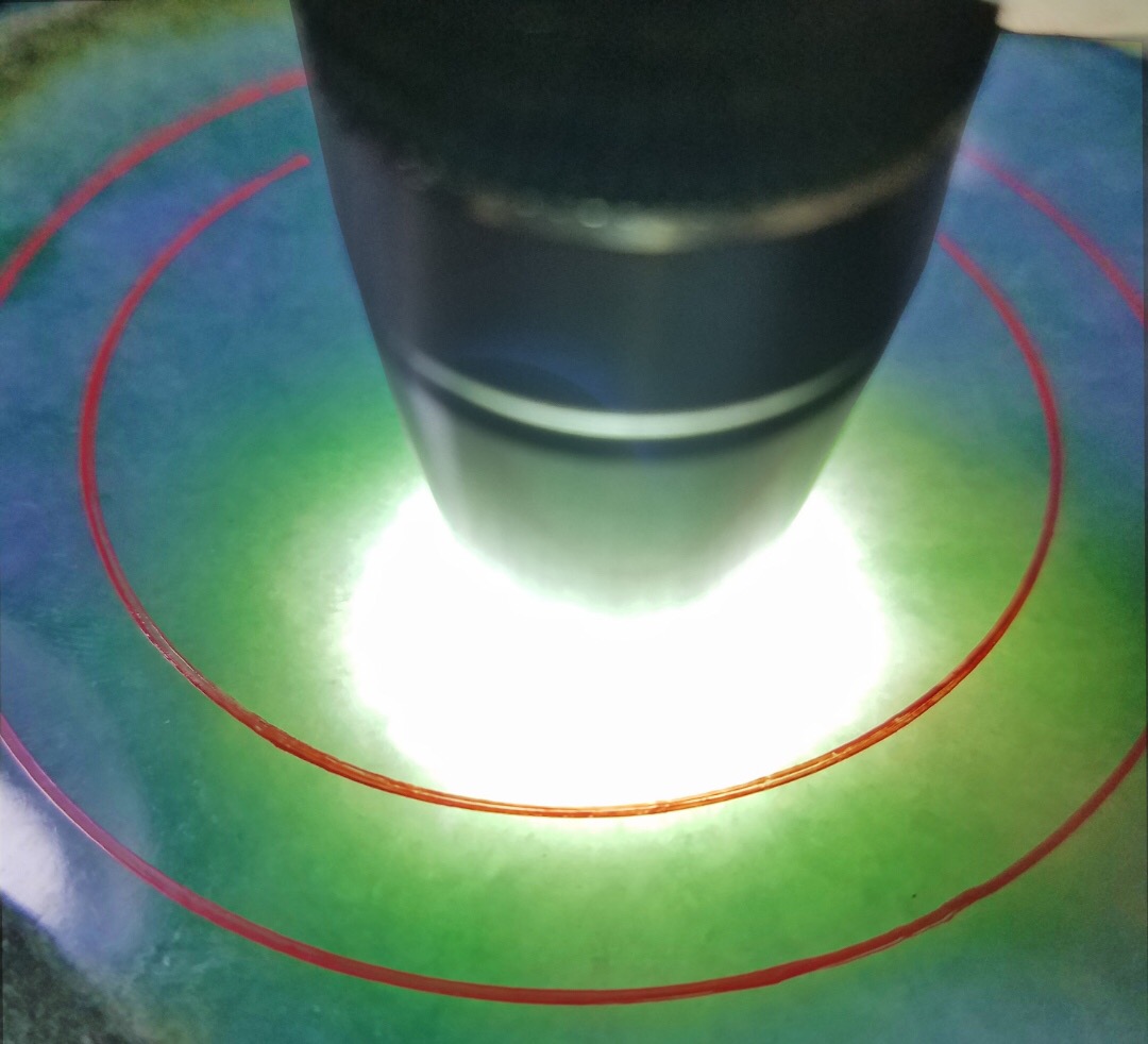 莫西沙改口手镯料2.1公斤种够老有底色有淡紫起货非常有特色玉