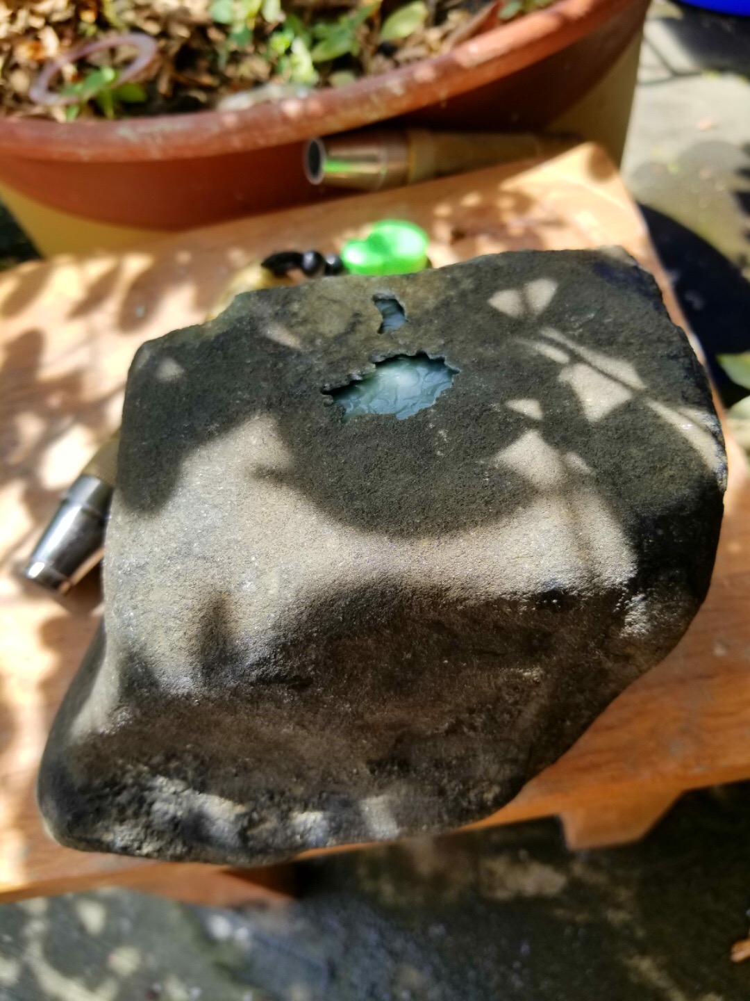 秒杀价3888得新货3.25公斤实力老坑莫西沙开口冰种这种老