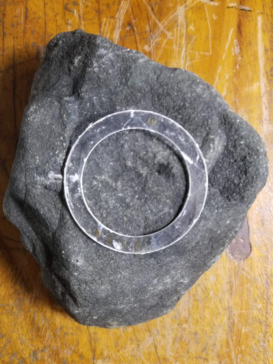 放漏价3588秒杀得猛料2.9公斤莫西沙老象皮全赌手镯料冰味