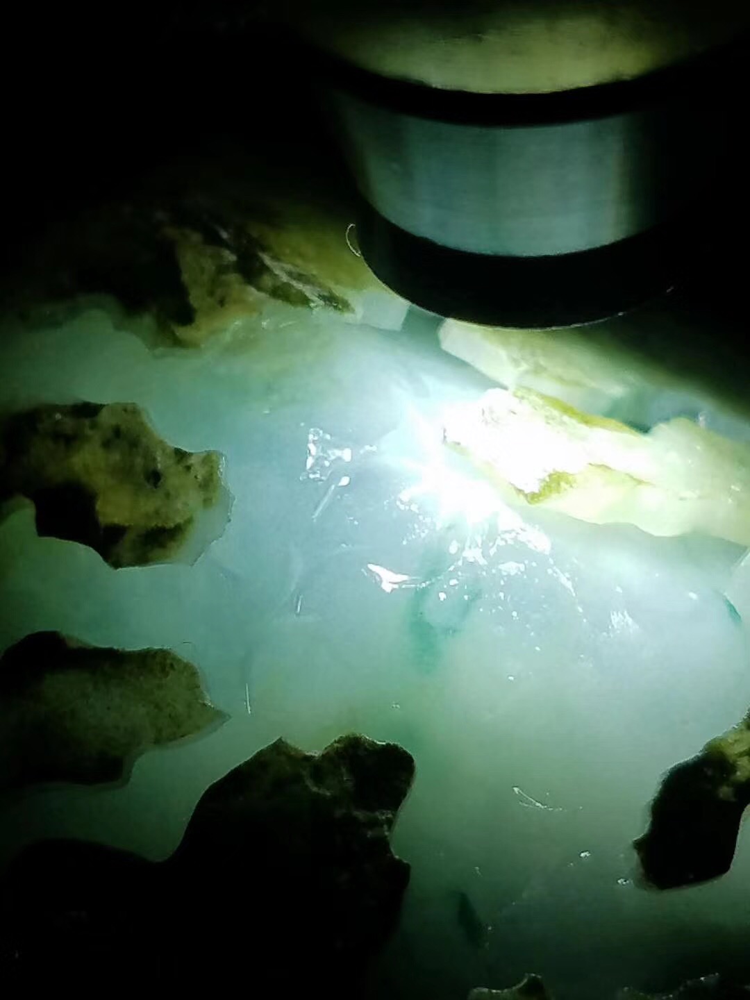 秒杀价1999得南齐化冰飘花牌子料种老肉细有淡春有飘花可赌飘