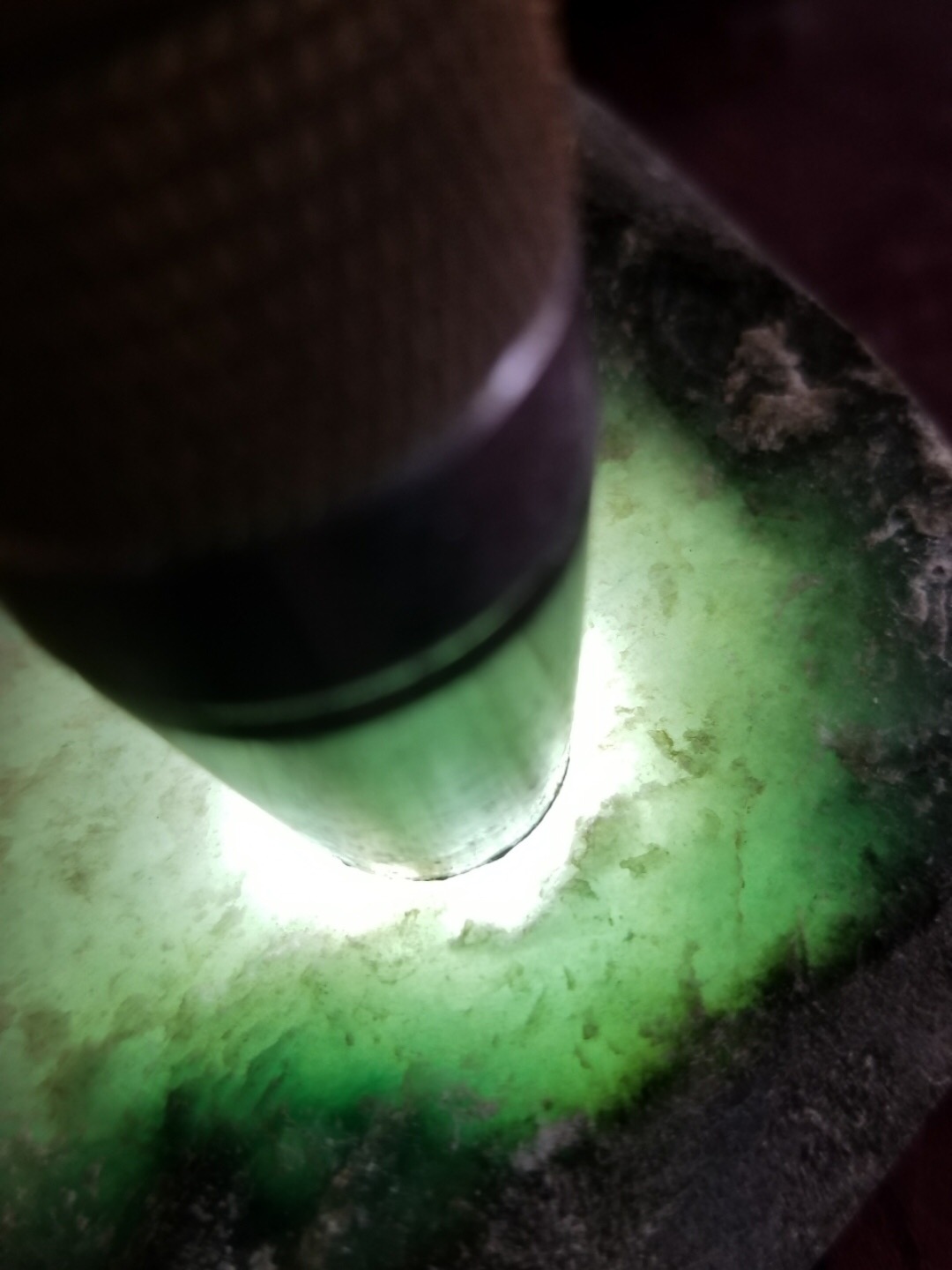 秒杀价1888得新货最后一个精品0.8公斤老坑南齐全赌冰种带