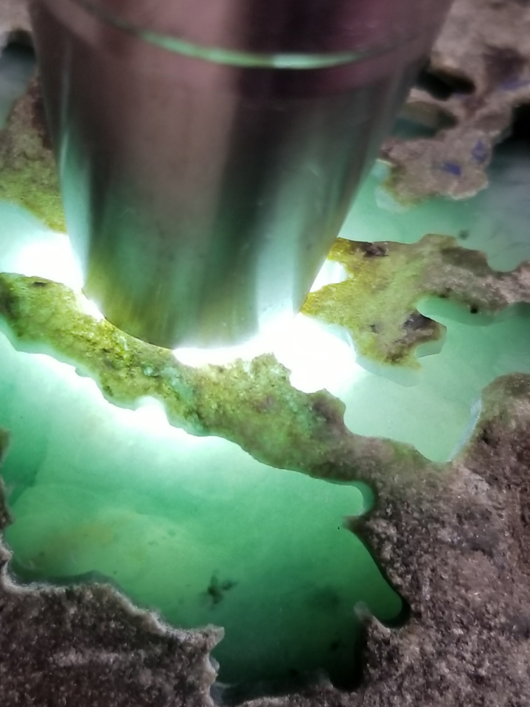 秒杀价2388得新货1.9公斤老坑实力南齐开口冰种肉细皮克好