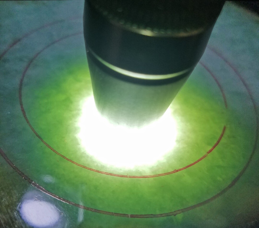 秒杀价9600得莫西沙精品改口手镯料4.85公斤底色水灵灵晶