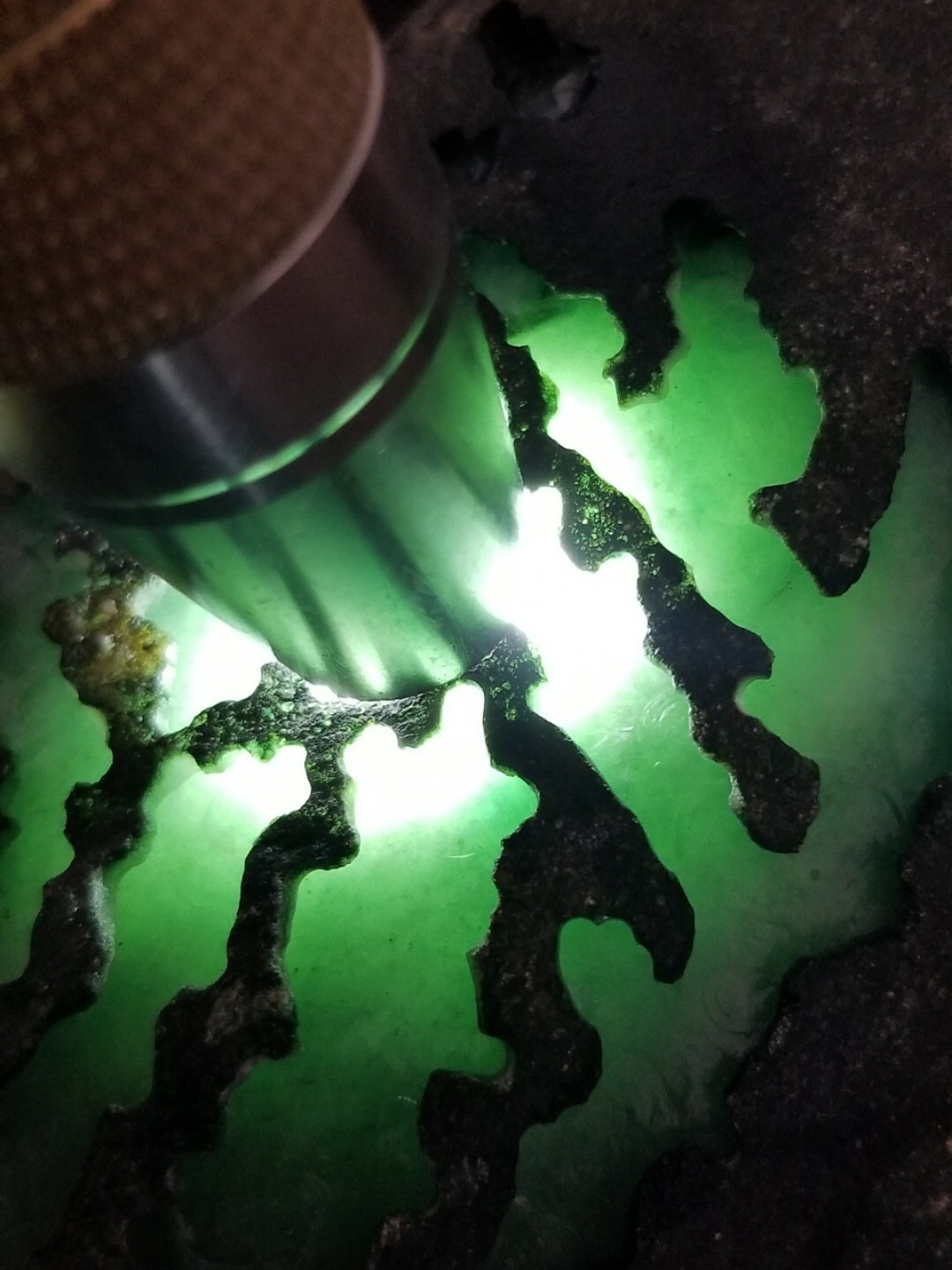 秒杀价8800得新货5.7公斤莫西沙开口大冰种一坨冰味十足开