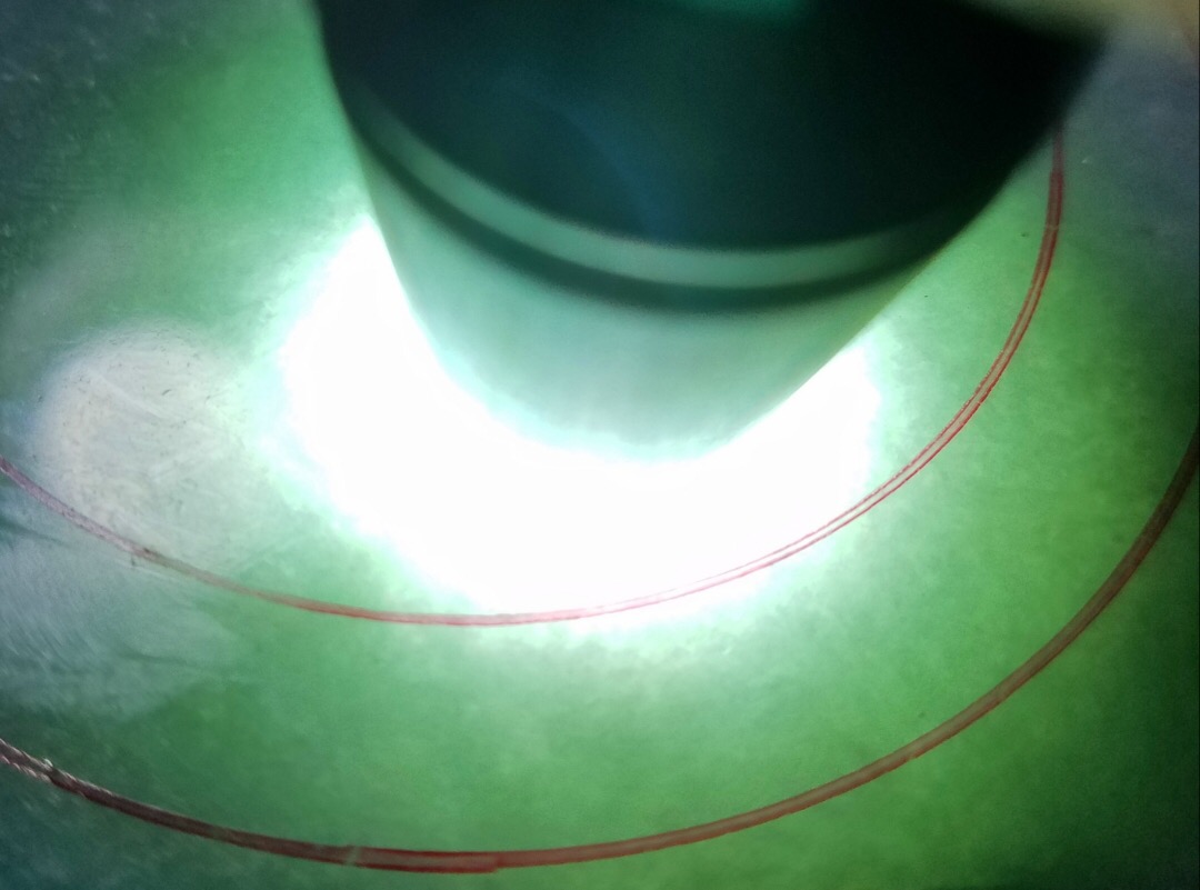 莫西沙改口手镯料9.05公斤淡淡的底色。种老起胶玉质特细种老