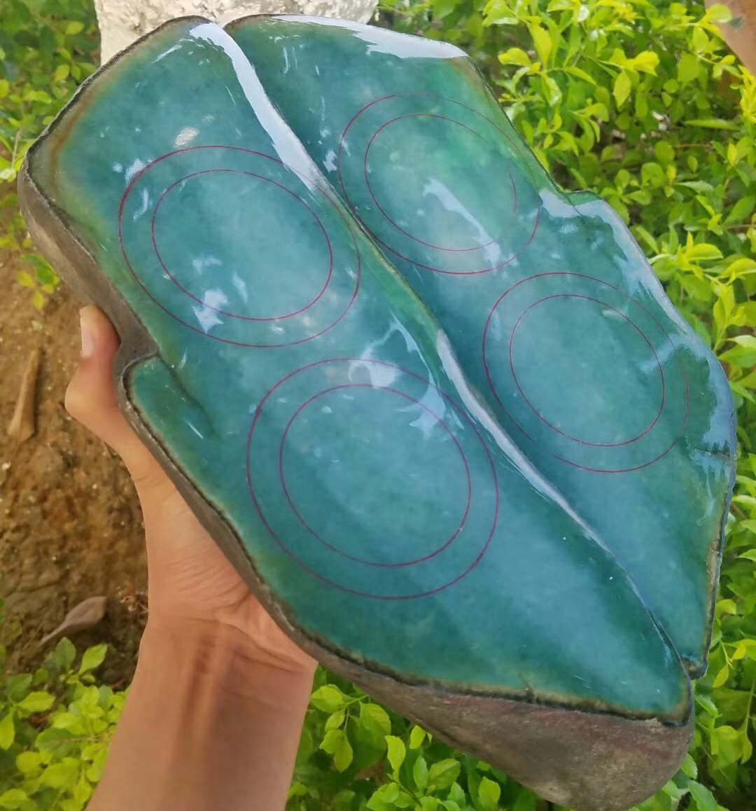 莫西沙精品改口手镯料6.1公斤种老水头长色泽一致底子干净色辣