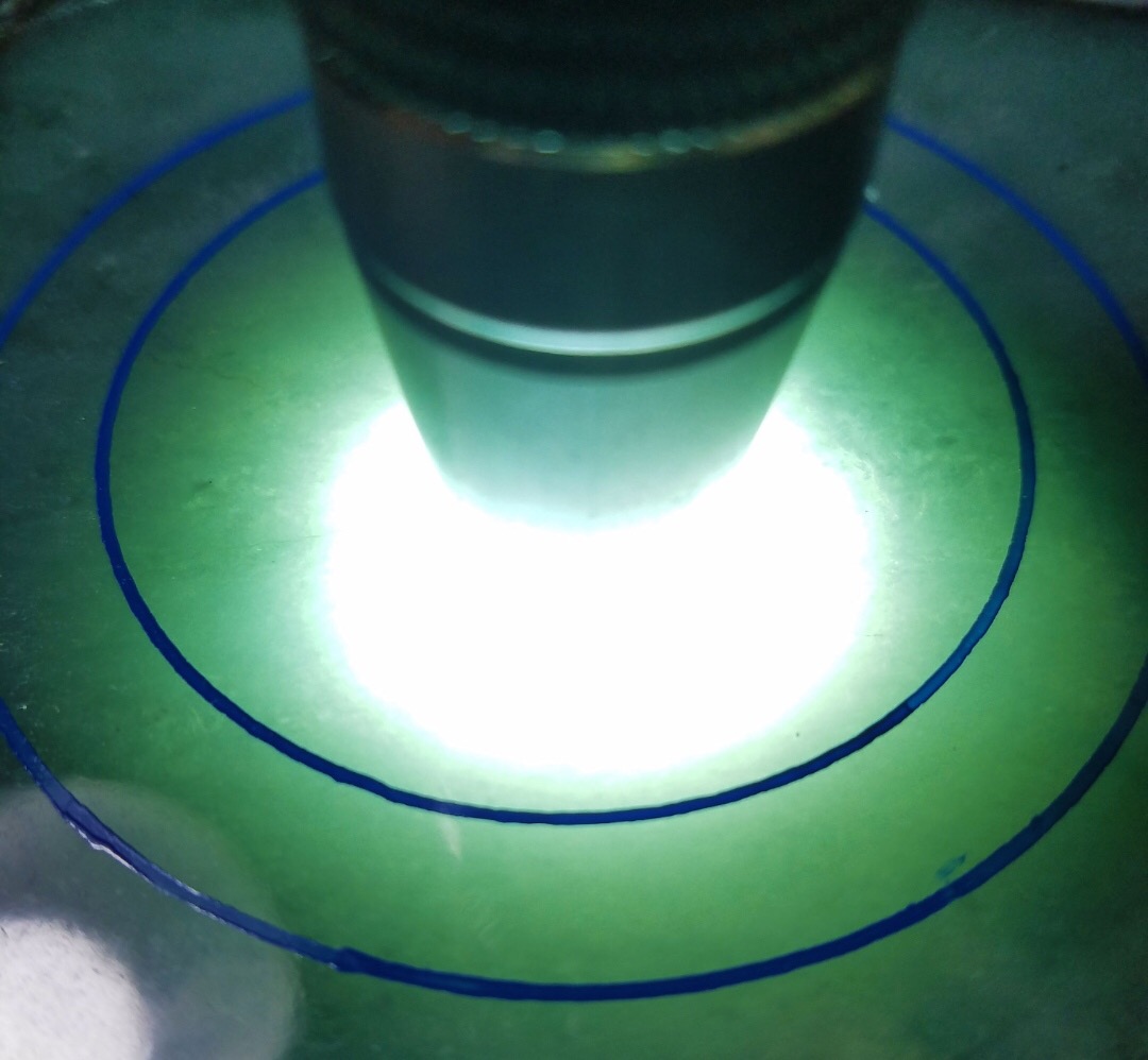 上新捡漏价3688得莫西沙精品改口手镯料0.96公斤糯冰晴底