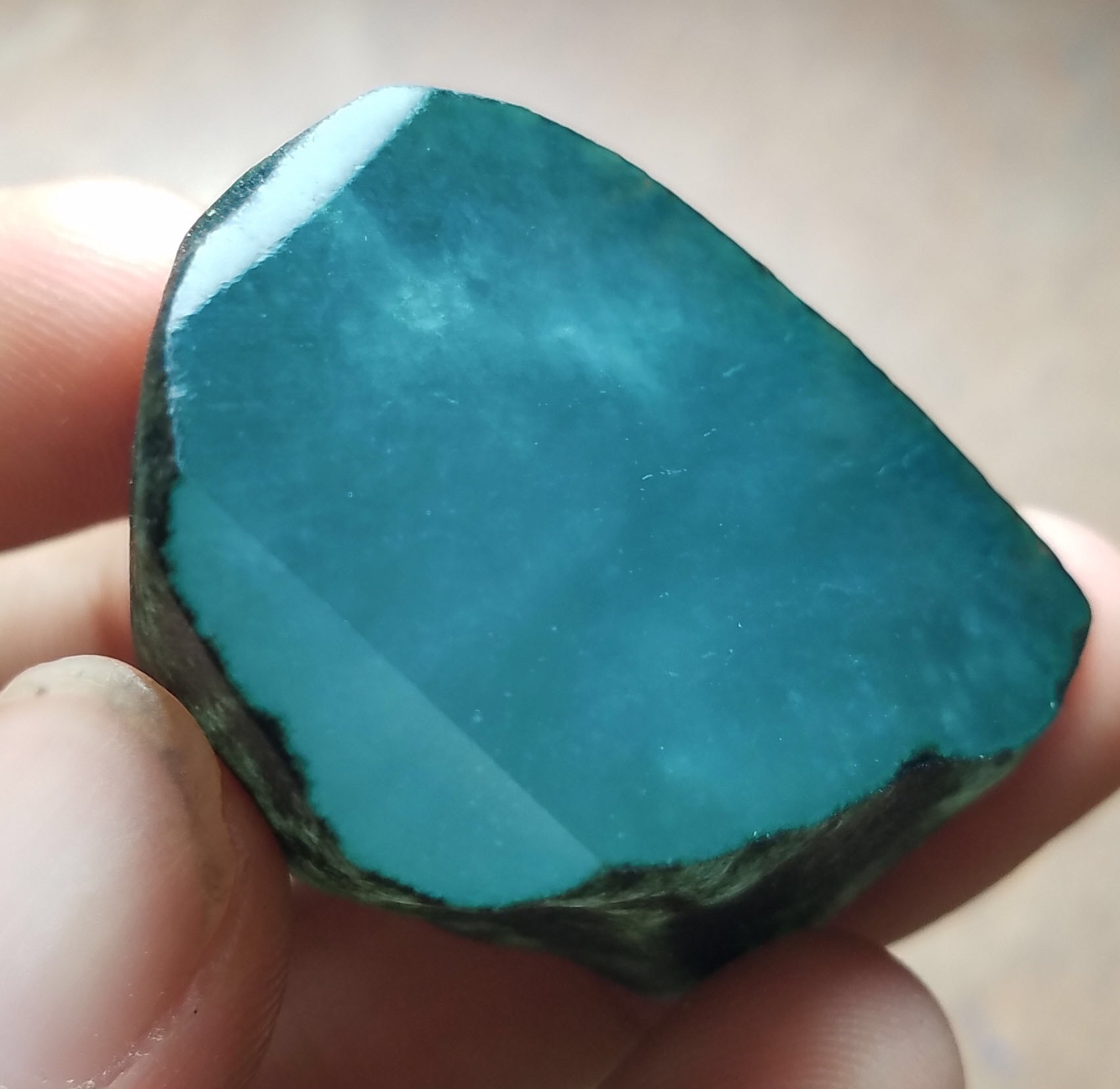 69号国庆特价6600得老坑莫西沙小精品高冰料42克尺寸