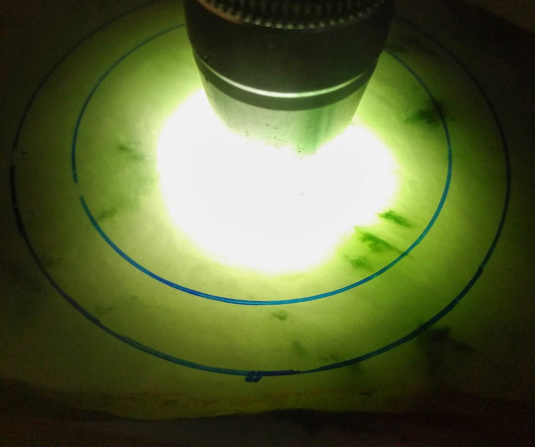 KB312莫西沙手镯料5.66公斤化冰飘花带淡春底肉质整个化