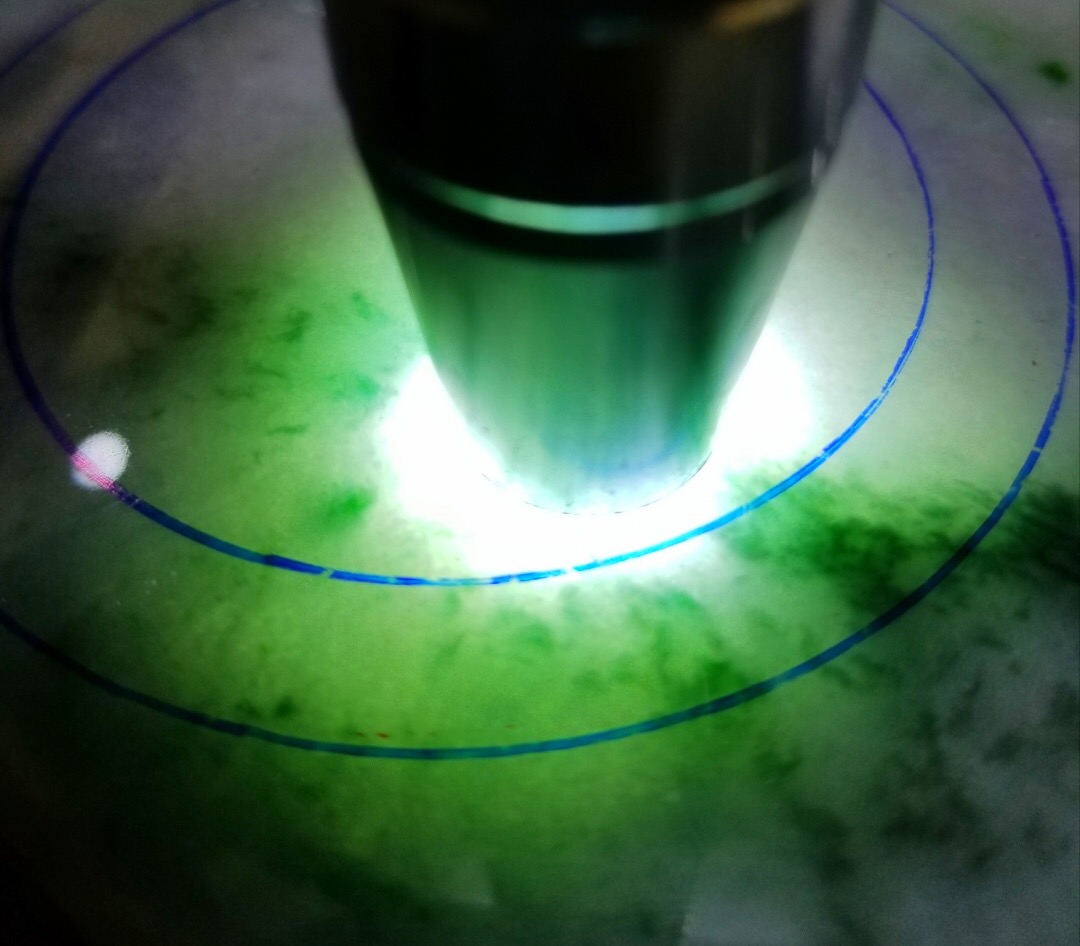 KB311莫西沙改口手镯料5.12公斤化冰飘花带春彩种老肉质