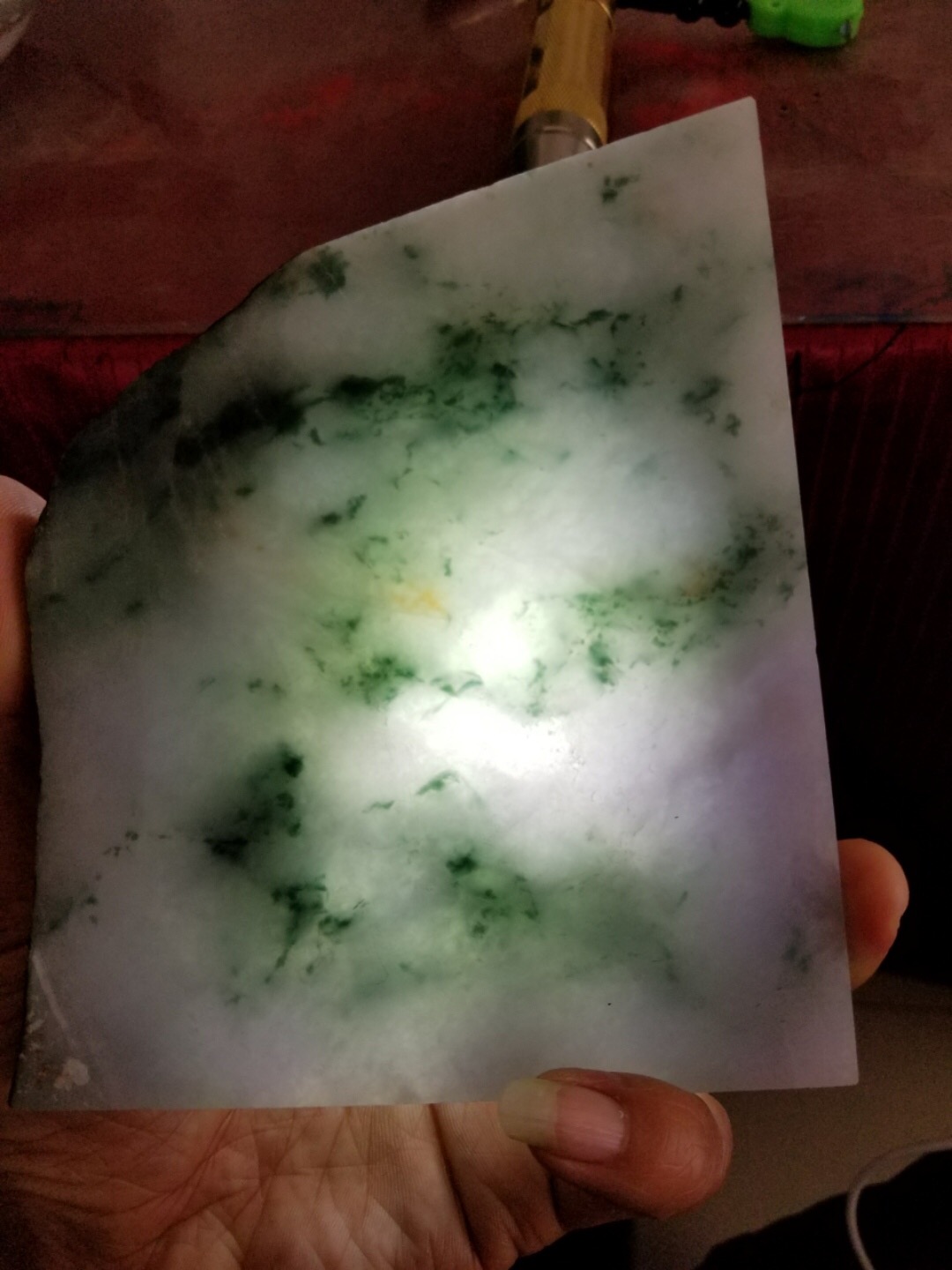 秒杀价3888得新货大片美货老坑南齐冰种飘兰花花货种好肉非常