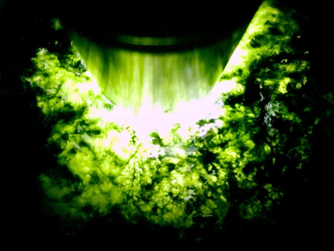 2.85公斤 17-14-5cm 老坑莫西沙全赌化冰底手镯料