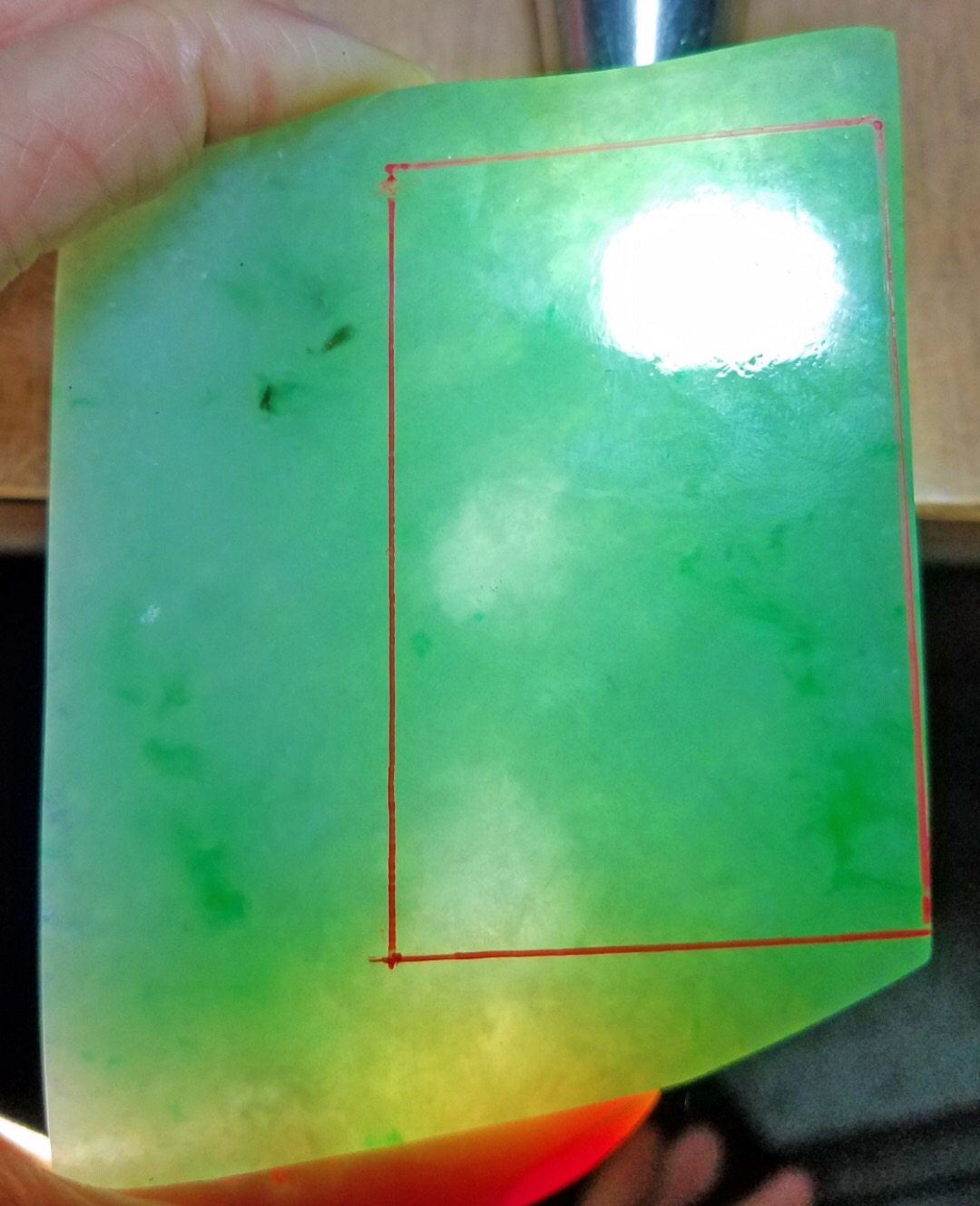 上新捡漏价3588得179克种够老玉质特级细腻压灯通透糯冰飘