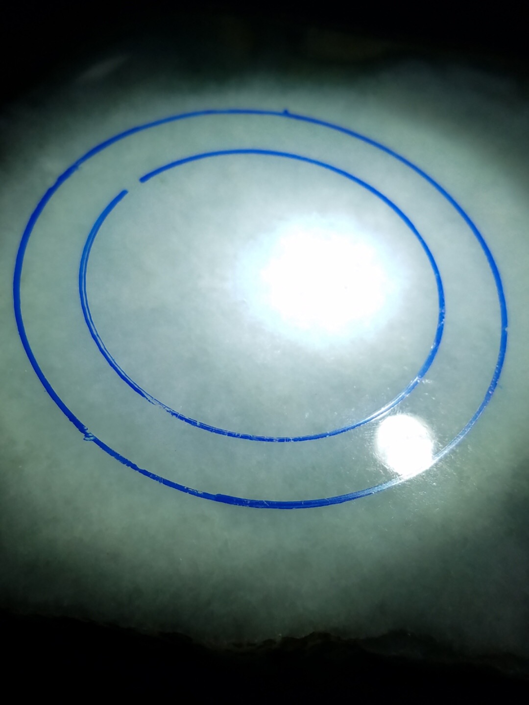 上新莫西沙改口手镯料2.54公斤底子干净清爽种老起胶种老水头