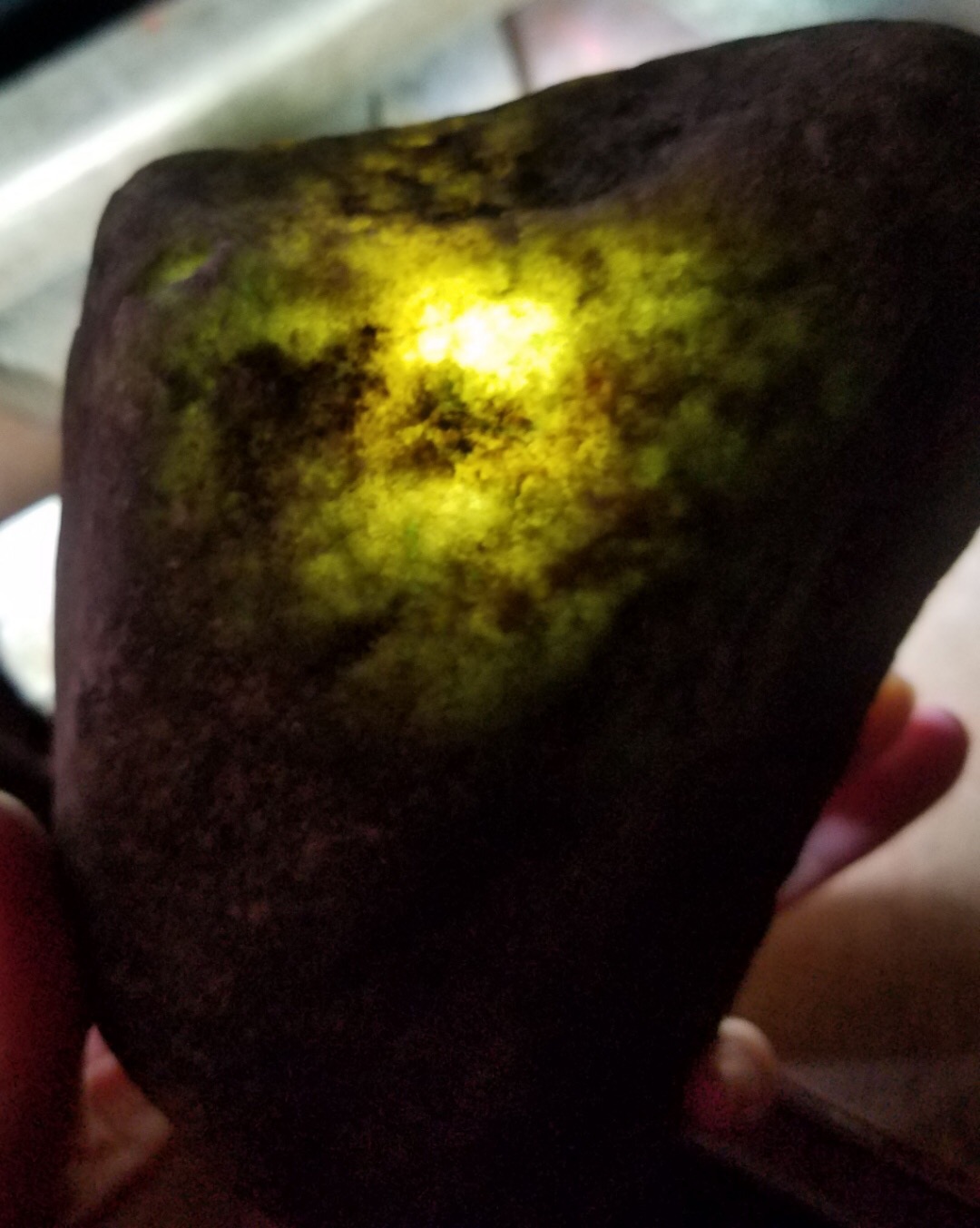 老坑莫西沙改口手镯料1.72公斤种老满满飘花清清爽爽灵性动人