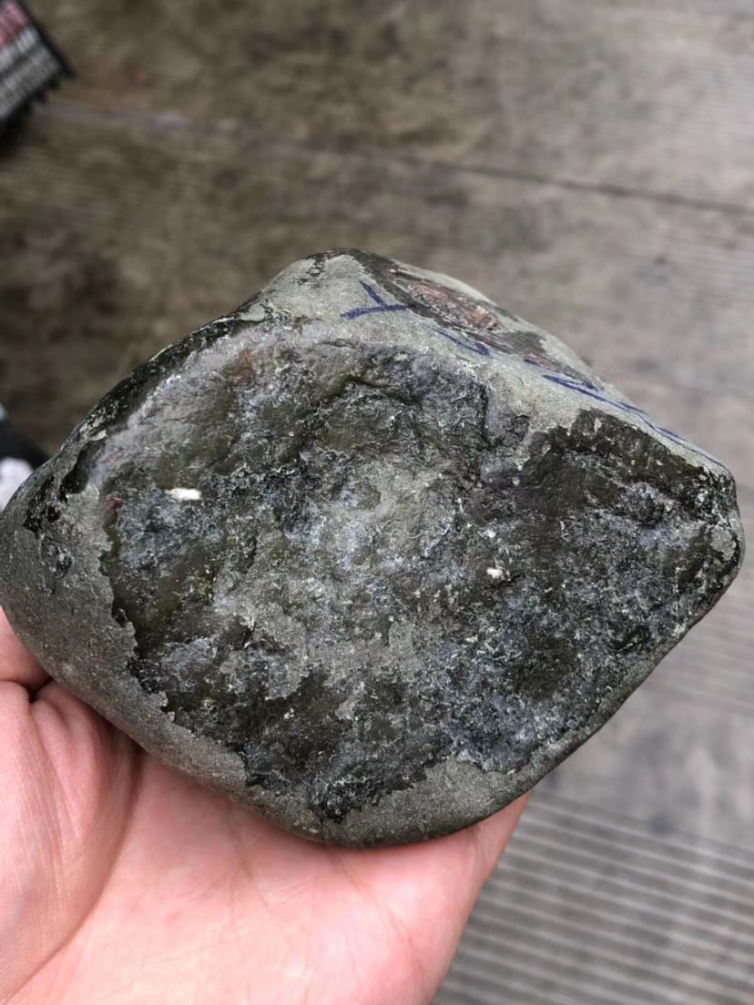 ZF921正宗老后江蜡皮包裹皮壳翻砂均匀品相完整椿味十足全身