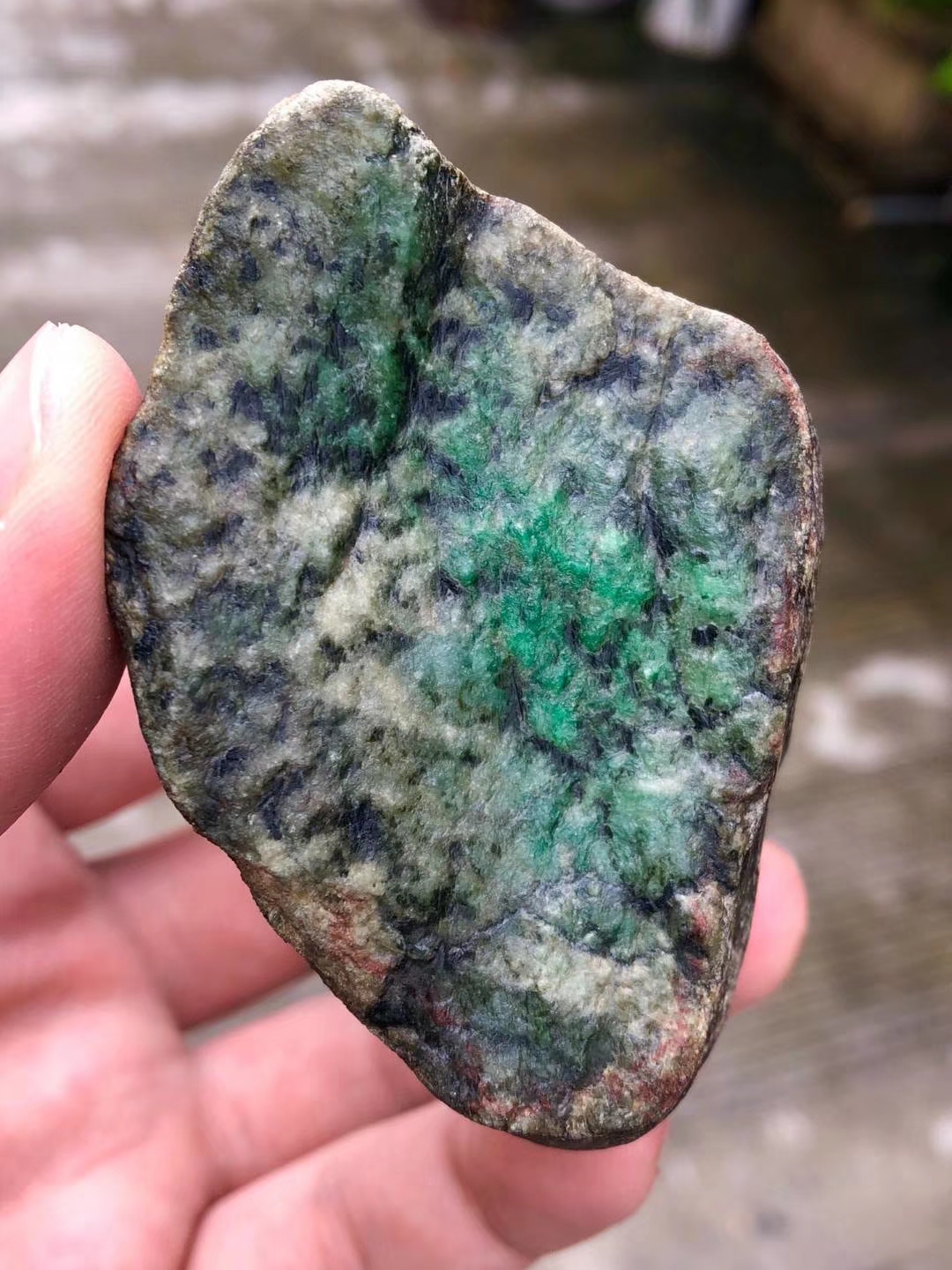 ZF881南齐全赌色料有个千年老断口断口处全是色满色挂件几率