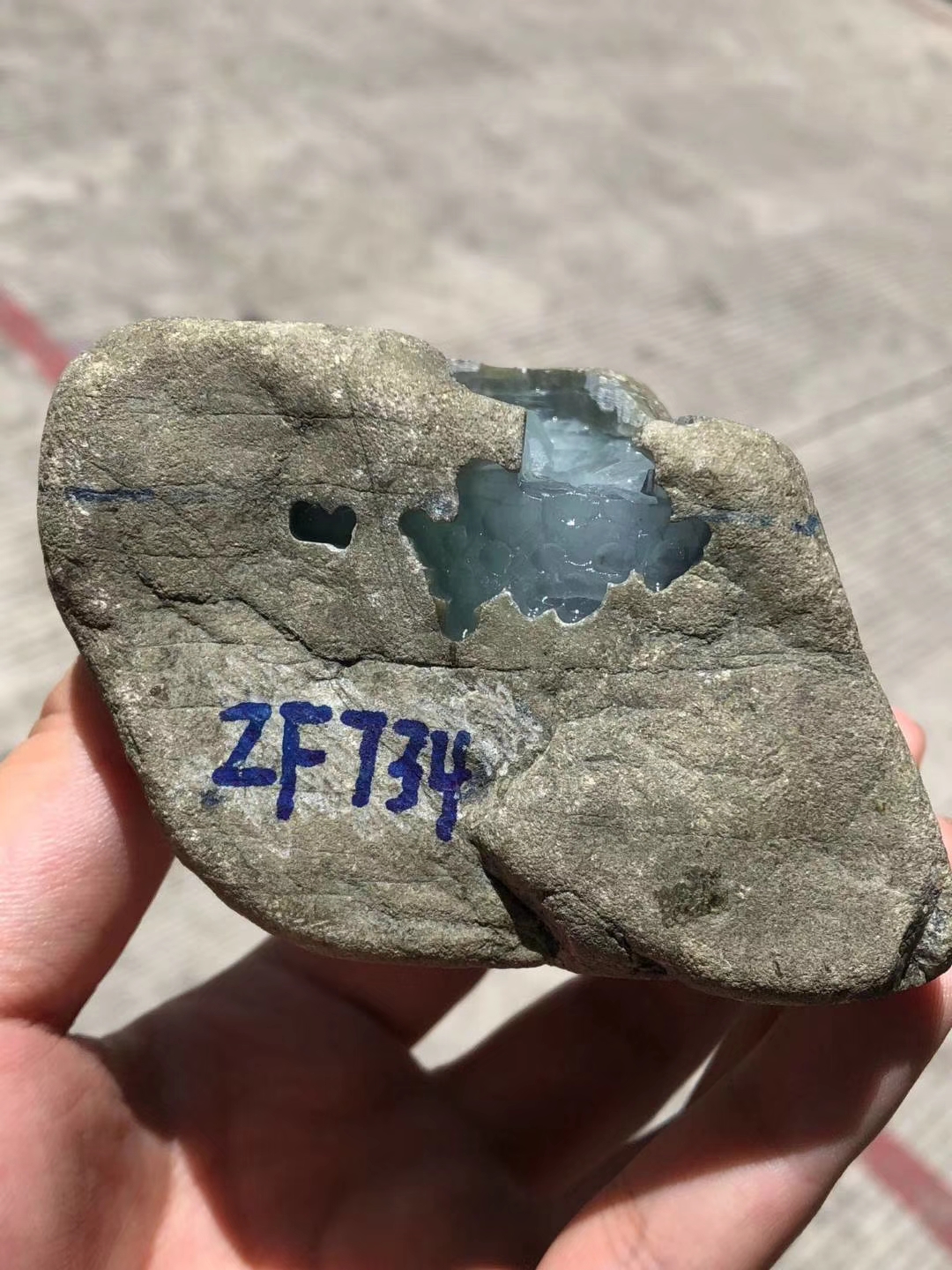 ZF734后江开窗冰晴冰感十足部分位置已经化冰冰晴挂件多个7