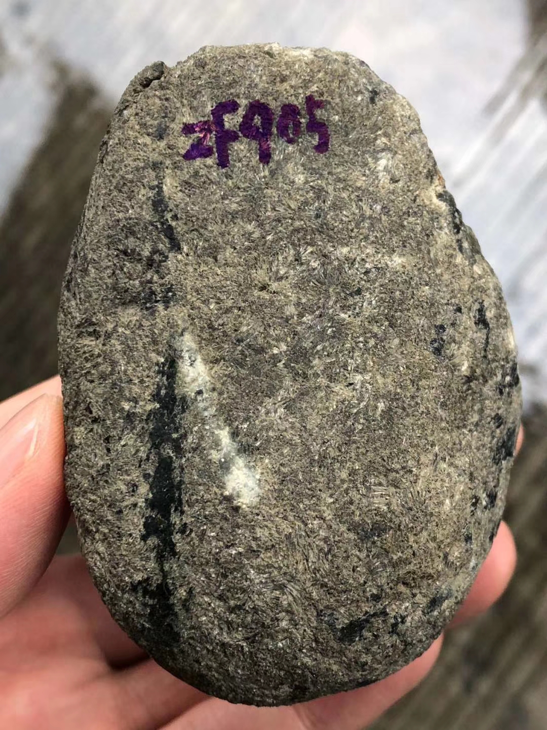 ZF905南齐全赌色料全身裂纹极少有一个千年老断口打打色辣的