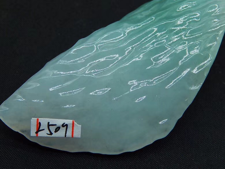 秒杀价1580得L509糯冰料子种老水头好油性足形状佳最大尺
