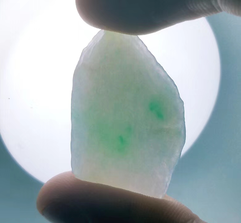 捡漏价2999得莫西沙小挂件明料尺寸大13克4.2/3/0.