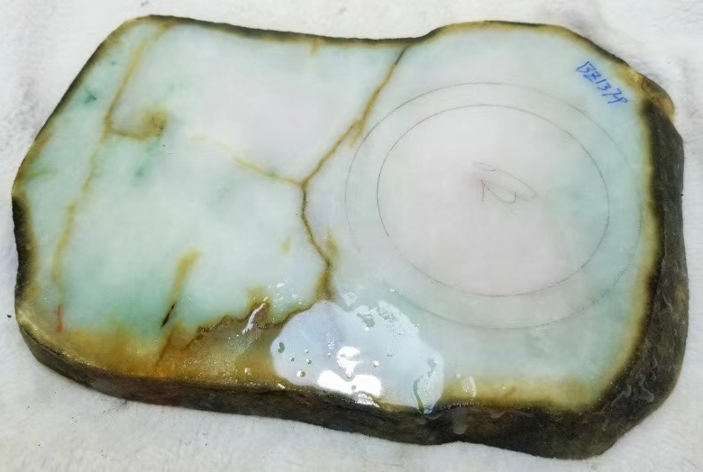 秒杀价5580得BZ1379莫西沙片料1.26公斤1.6厚表