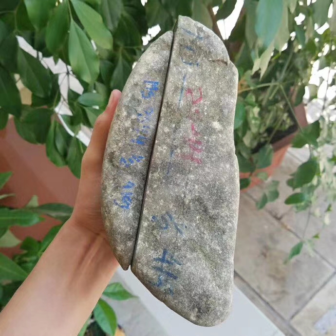 老坑莫西沙精?品手镯料4.5公斤皮壳好皮壳非常紧凑糯冰种种老