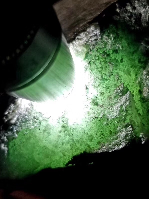 新货实力货3.25公斤莫西沙冰坨坨种老肉细这肉质要逆天了荧光