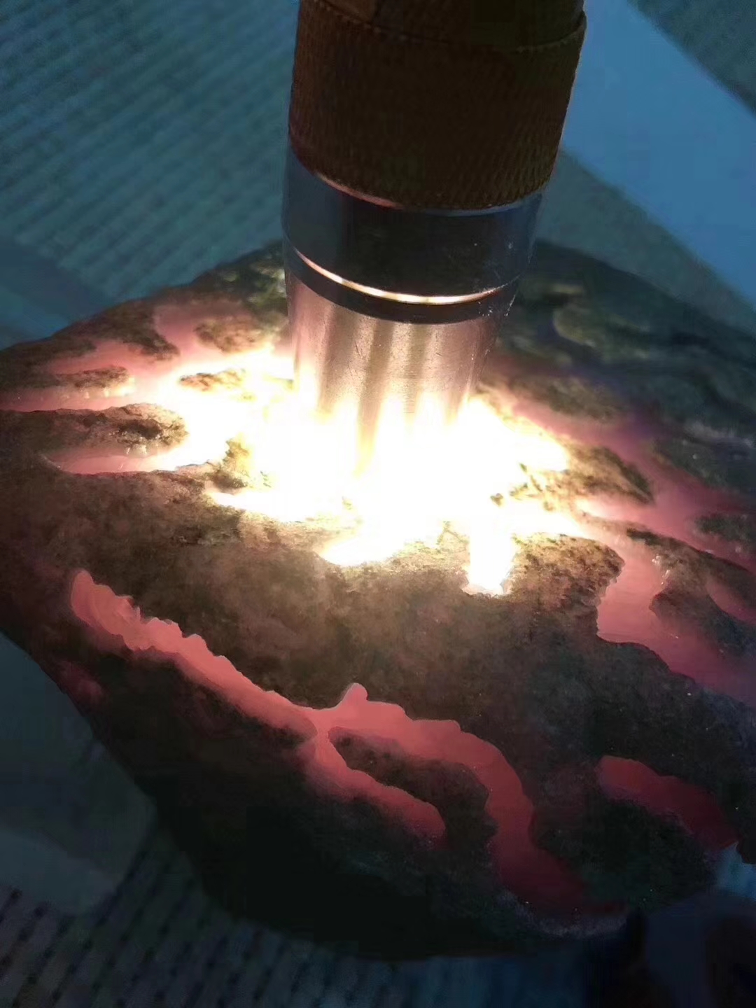 12-7-9编号QY1112kg水翻沙开窗春料皮壳节奏翻沙均