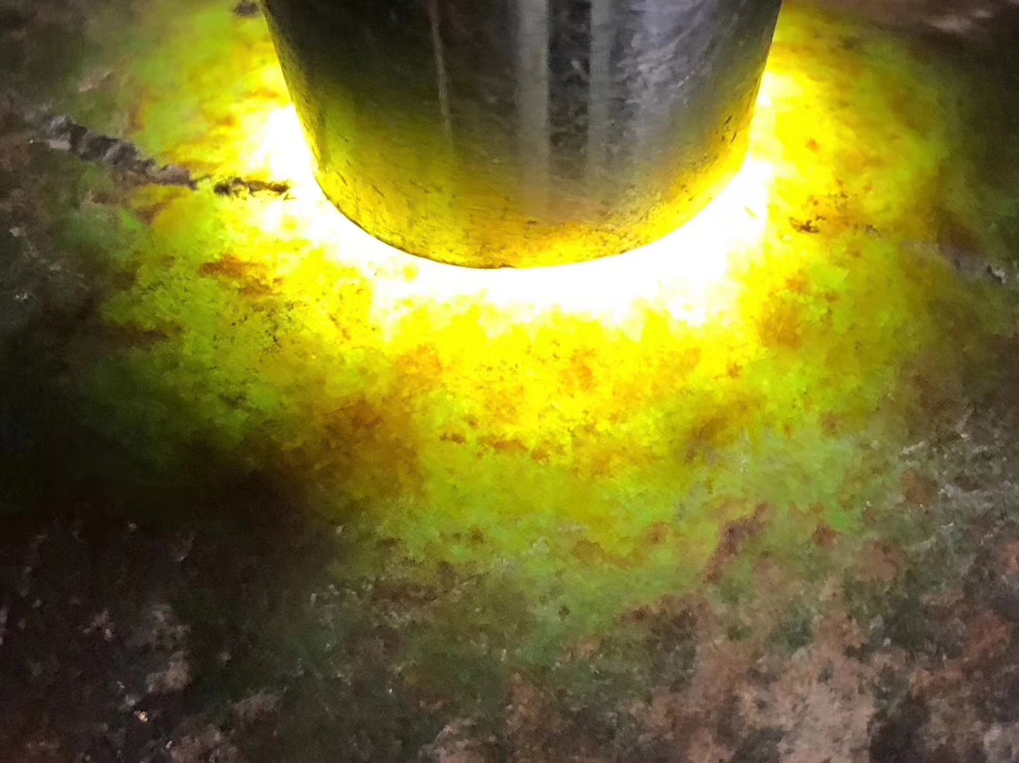12-1-9号OW4011.33kg大马坎全赌手镯料皮壳紧致