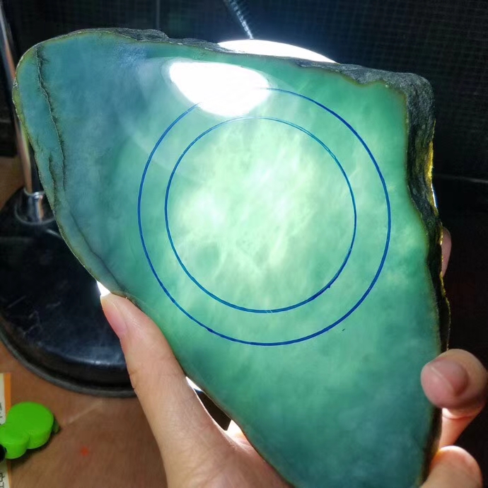 双十二特价34号特价5999得南奇精品改口手镯片料0.64公