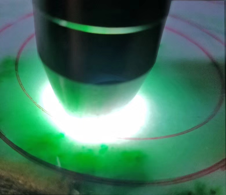 南奇改口手镯明料15.9公斤底子干净清爽自然带底色飘阳绿花满