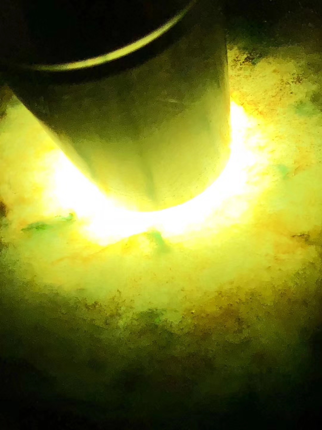 SG274-2.65kg大马坎全赌飘色手镯料皮壳紧致整体表现