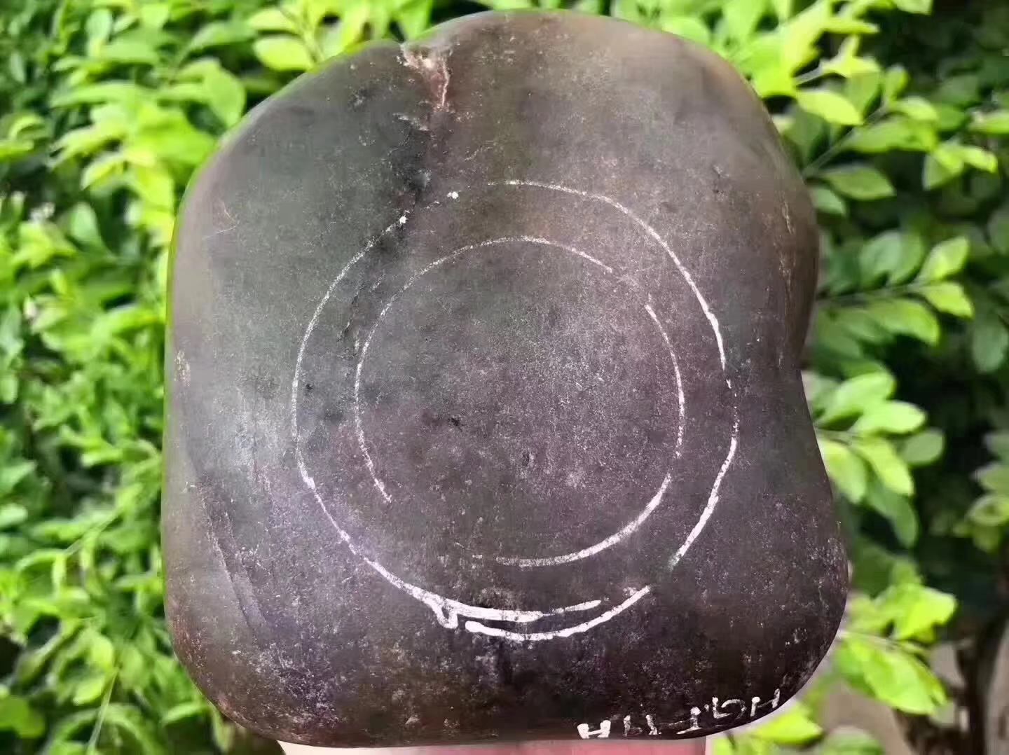 SG274-2.65kg大马坎全赌飘色手镯料皮壳紧致整体表现