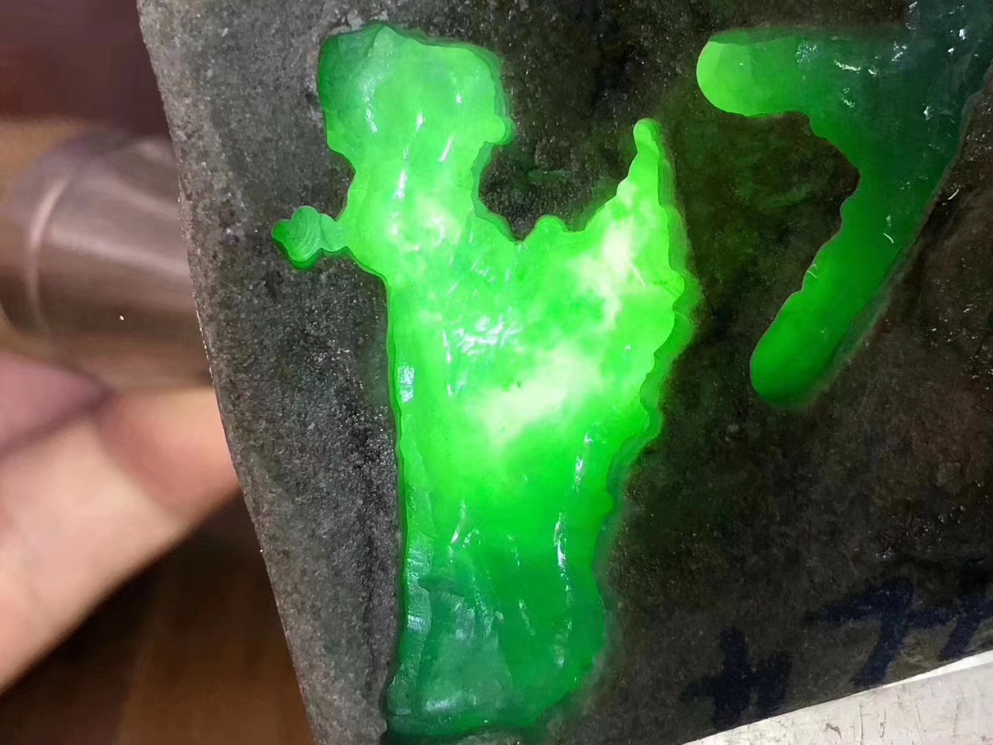 JW39-170南奇开窗冰飘色牌子料料子两面大开窗起胶起荧通