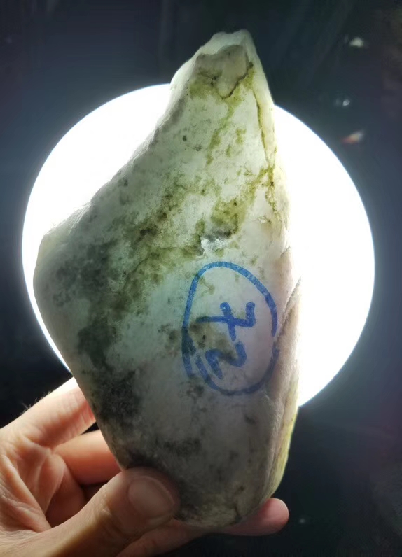元旦特号特老会卡精品手镯料1.50公斤紫罗兰底子肉质非常细腻