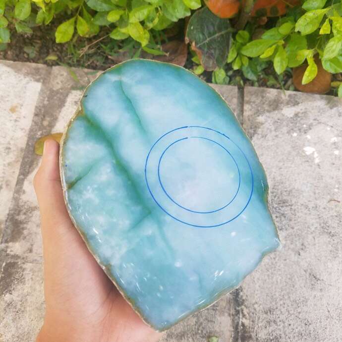 莫西沙改口料3.90公斤冰晴底[色][色]底子干净清爽透彻明