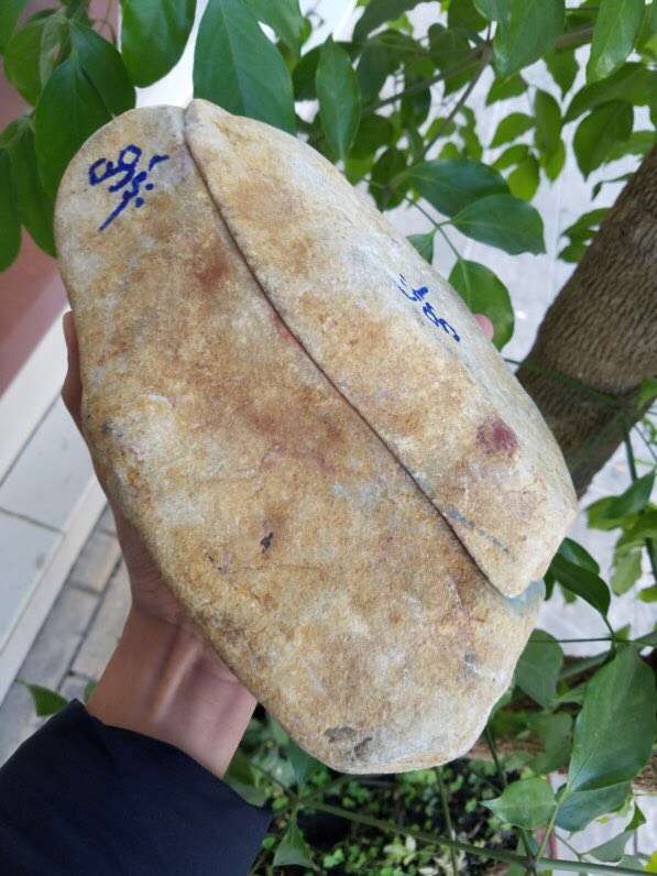达玛坎改口手镯料5.94公斤淡淡的春底底色迷人清爽丽人玉质细