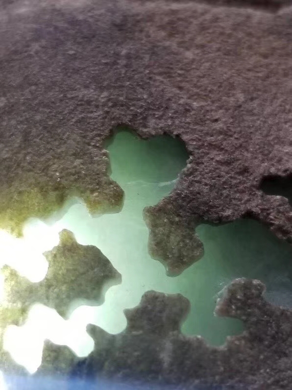 年底放漏秒杀新货2.55公斤老南齐开口冰晴手镯料料子开口面积