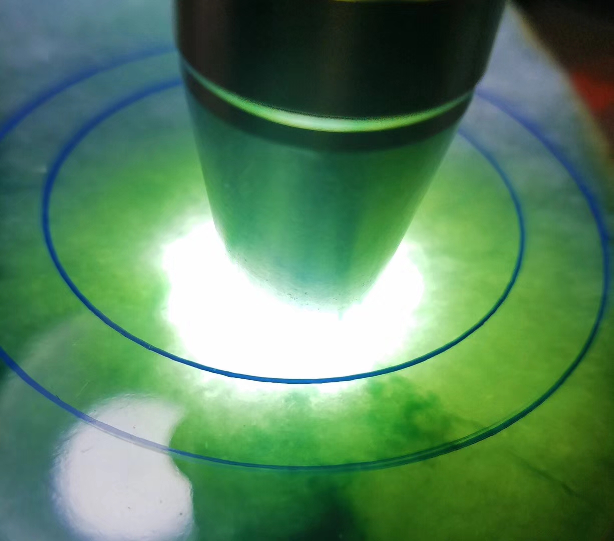 莫西沙精品改口手镯料2.66公斤糯冰底种超级老玉质超级细腻水